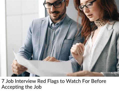 Lack of a job description a red flag for interviewees